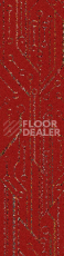 Ковровая плитка Interface Visual Code Circuit Board 9280008 Red Circuit фото 1 | FLOORDEALER